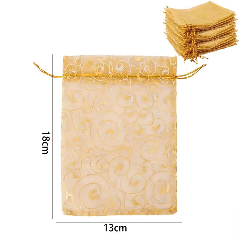 Gold Party Gift Bags