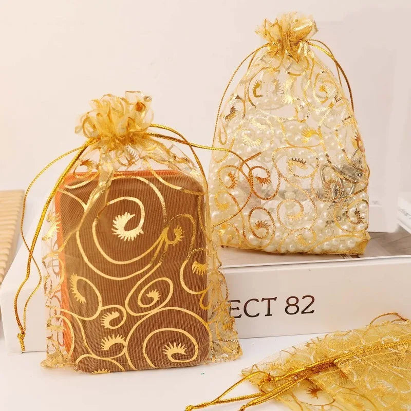 Gold Party Gift Bags