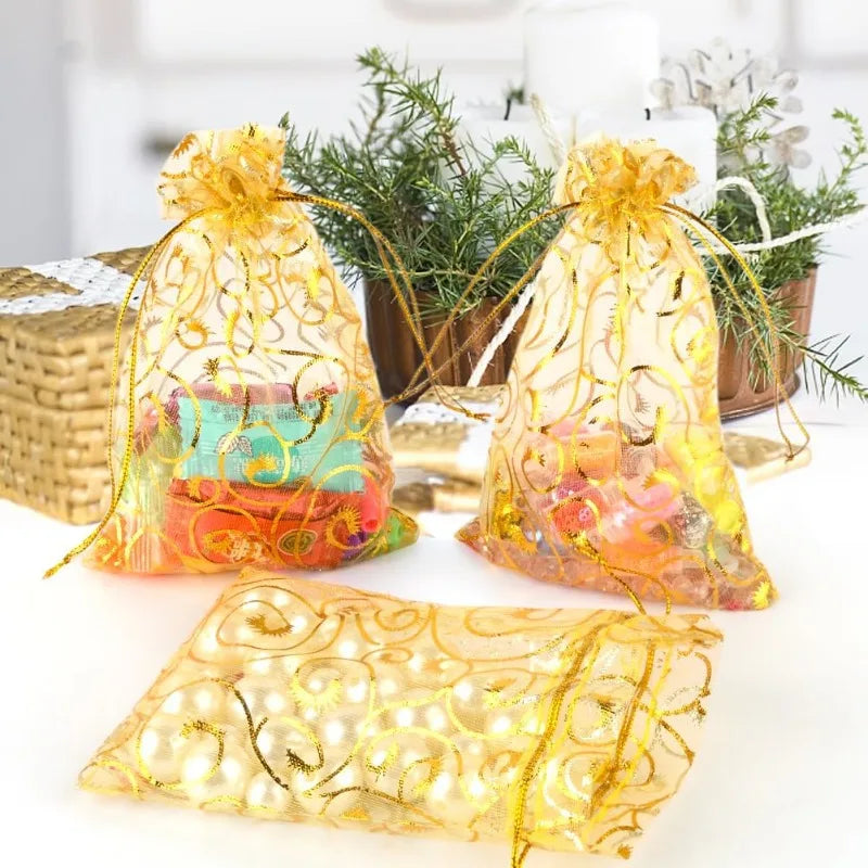 Gold Party Gift Bags