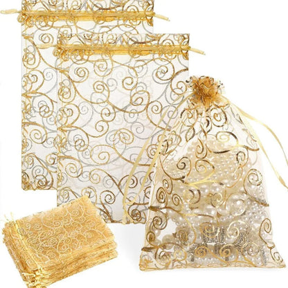 Gold Party Gift Bags