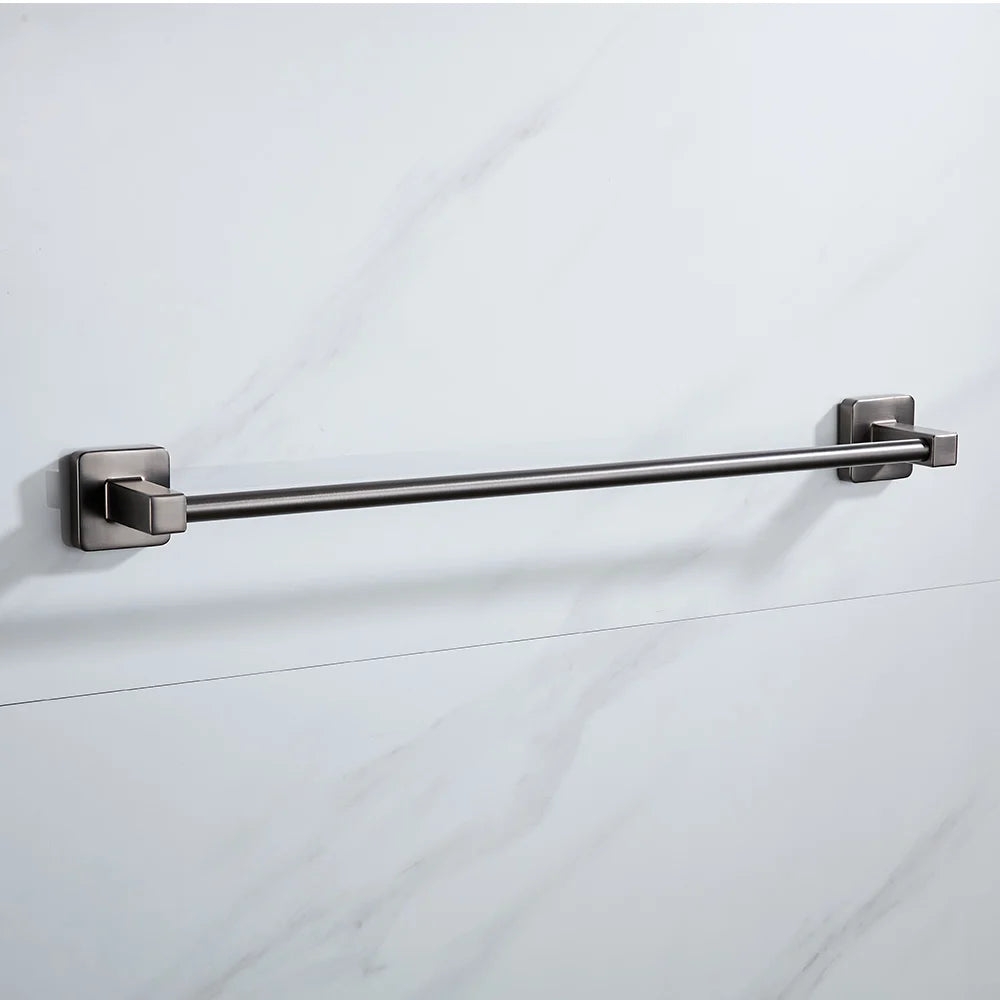 Grey Bathroom Towel Rail