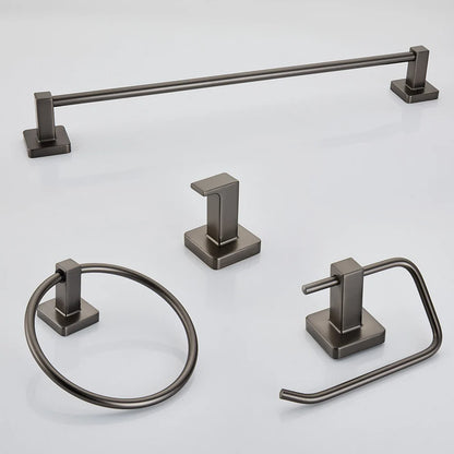 Grey Bathroom Accessories Set