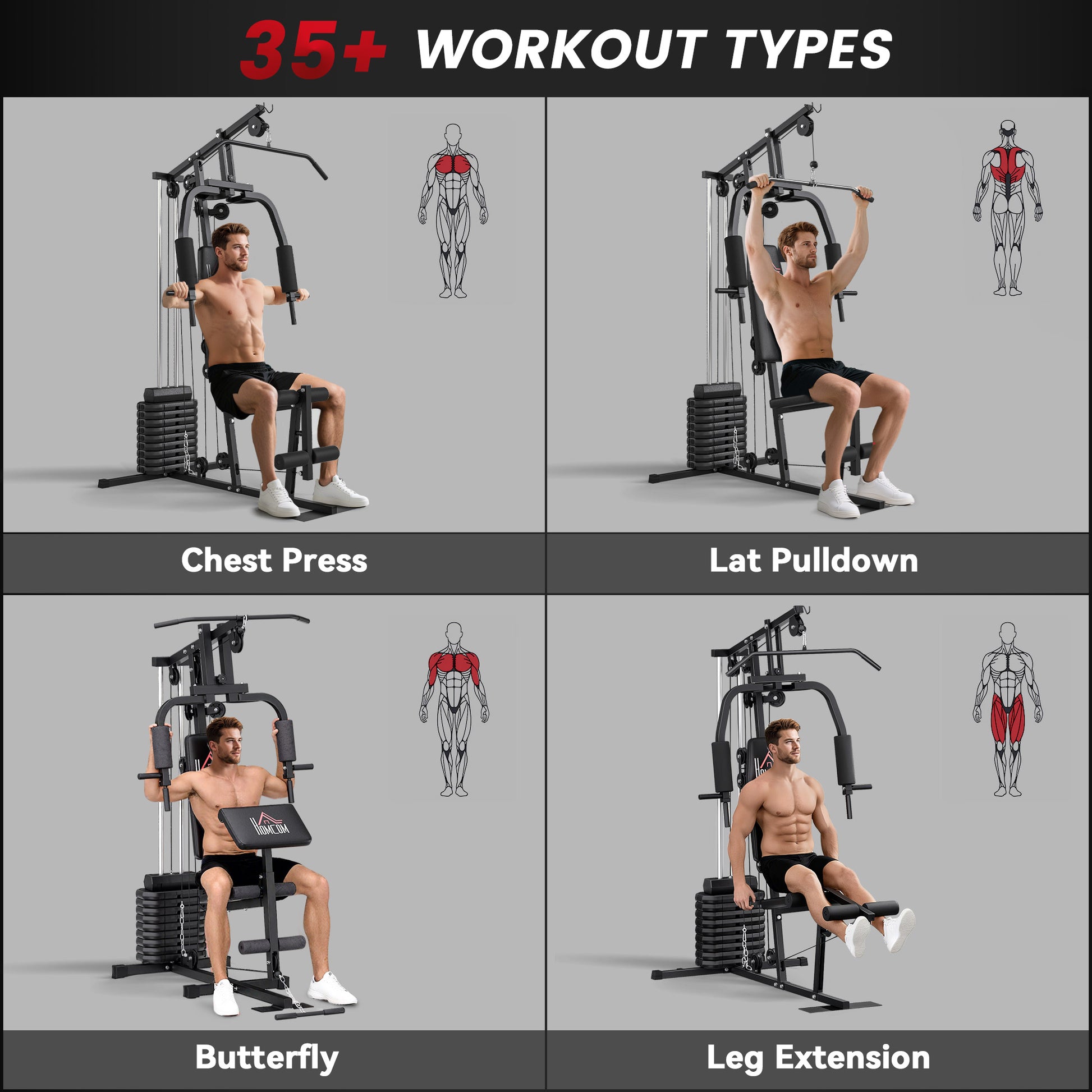 Workout Types Home Gym Machine