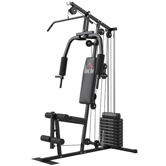 Black gym machine with 'IRONMAN' branding on a white background
