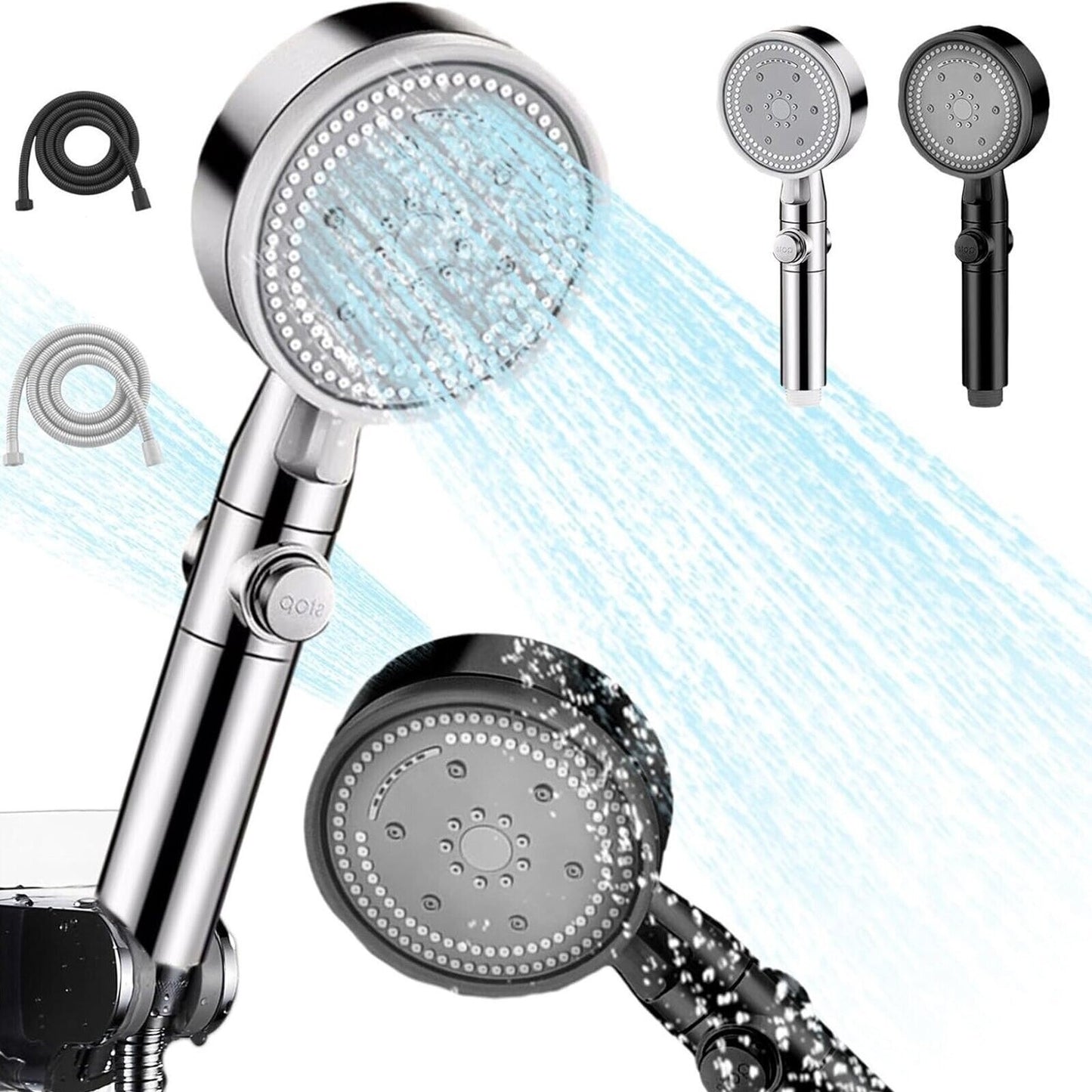 High Pressure Shower Head Chrome