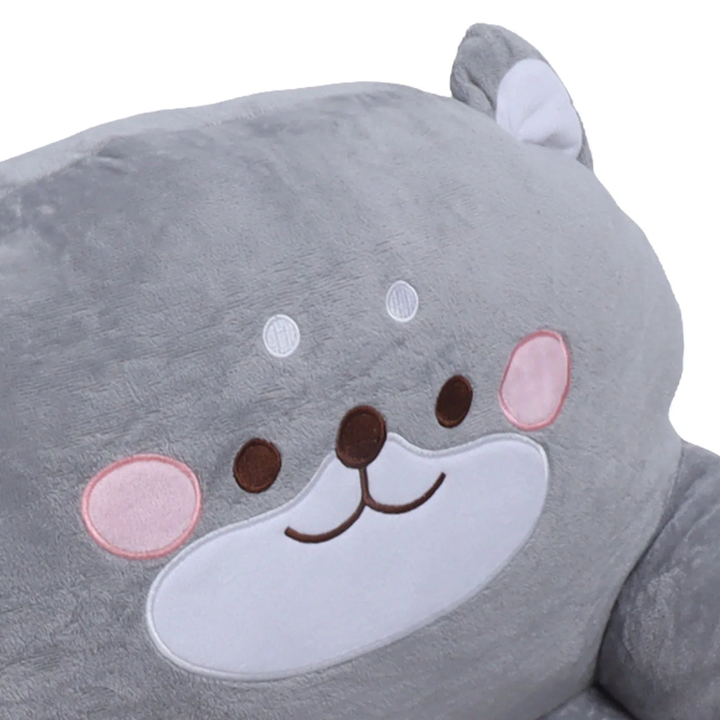 Kids Sofa Cartoon Dog Grey