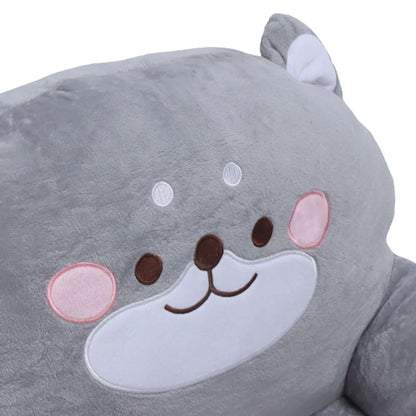 Kids Sofa Cartoon Dog Grey