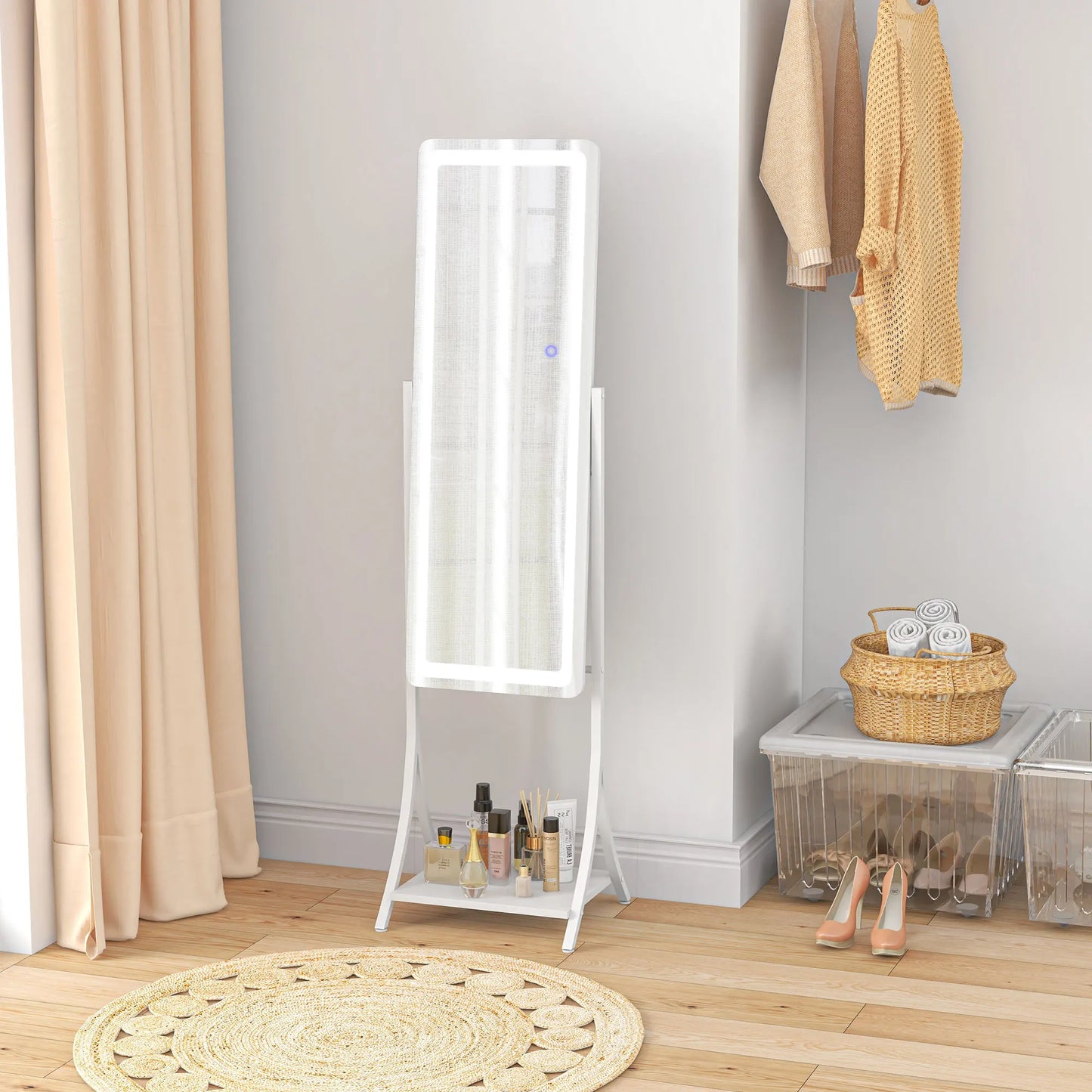 LED Light Full Length Mirror