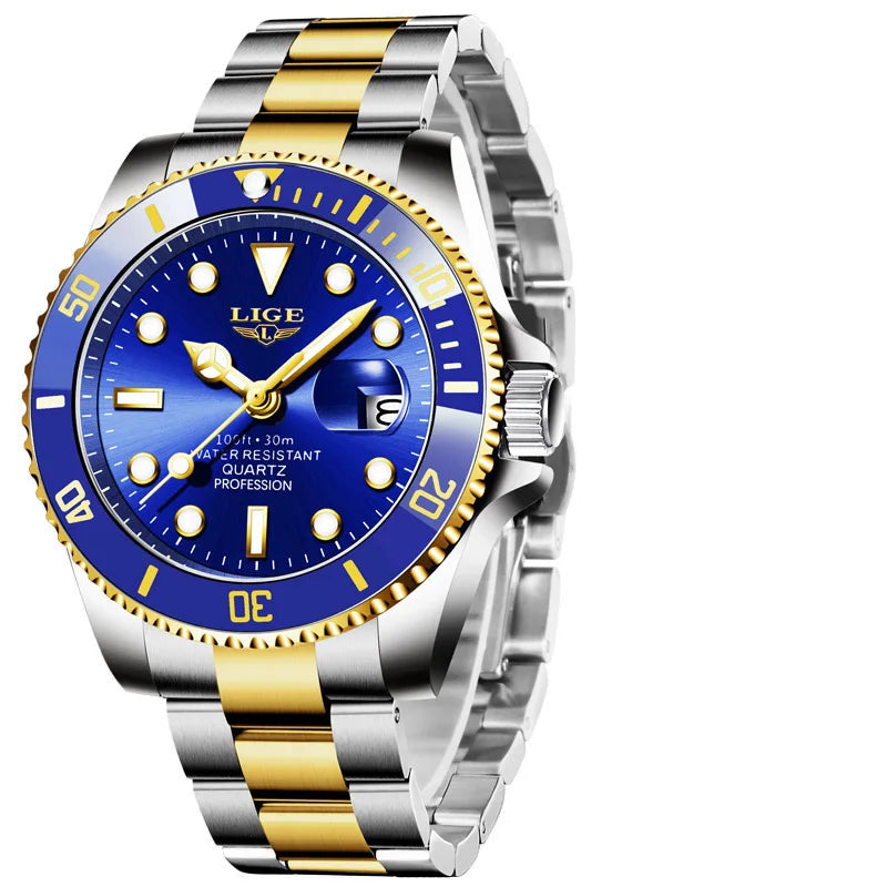 Mens Business Watch Silver