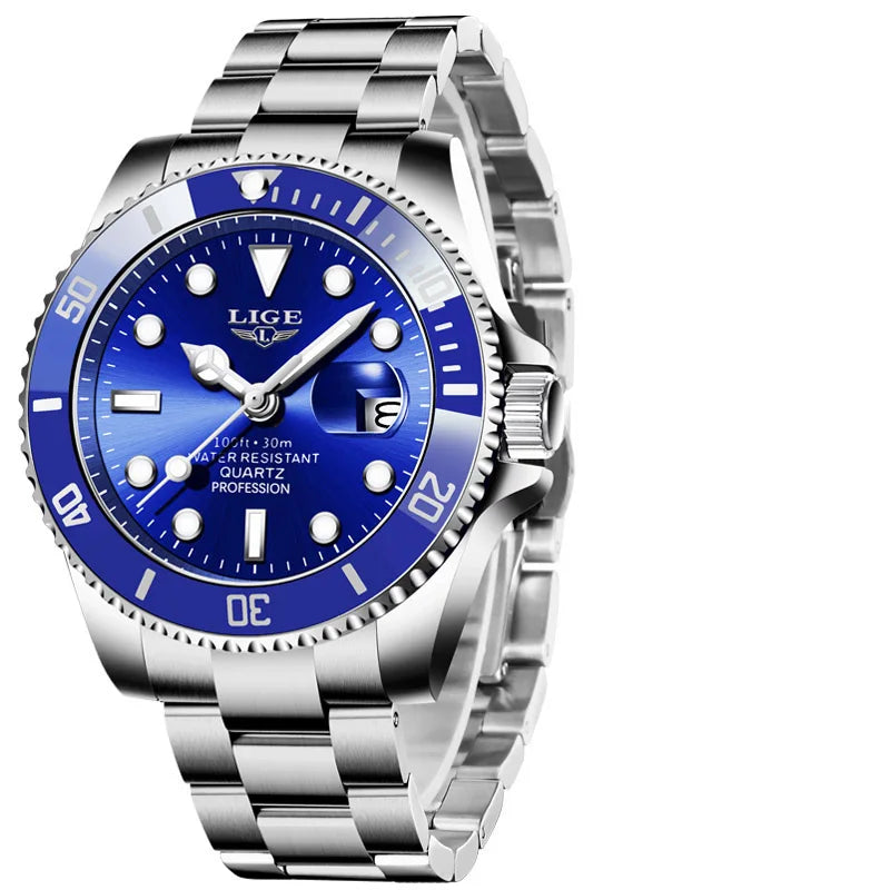 Mens Business Watch Silver