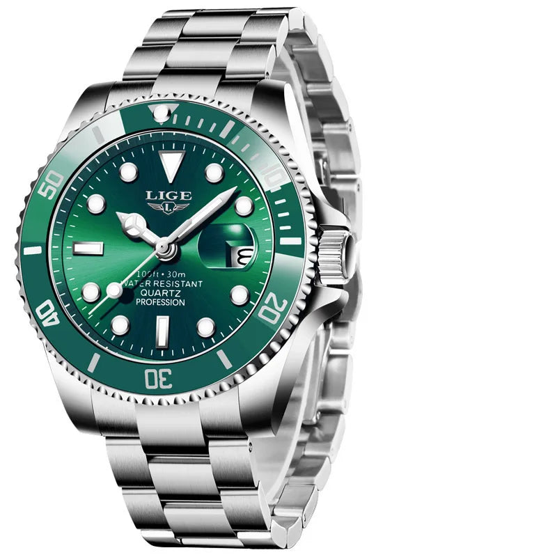 Mens Business Watch Silver
