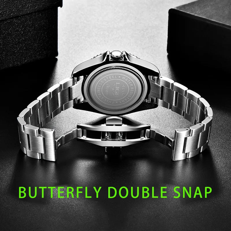Mens Business Watch Silver