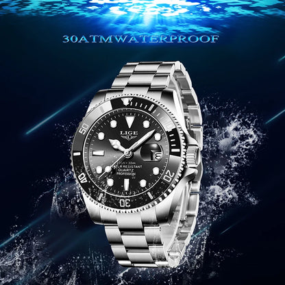 Mens Business Watch Silver