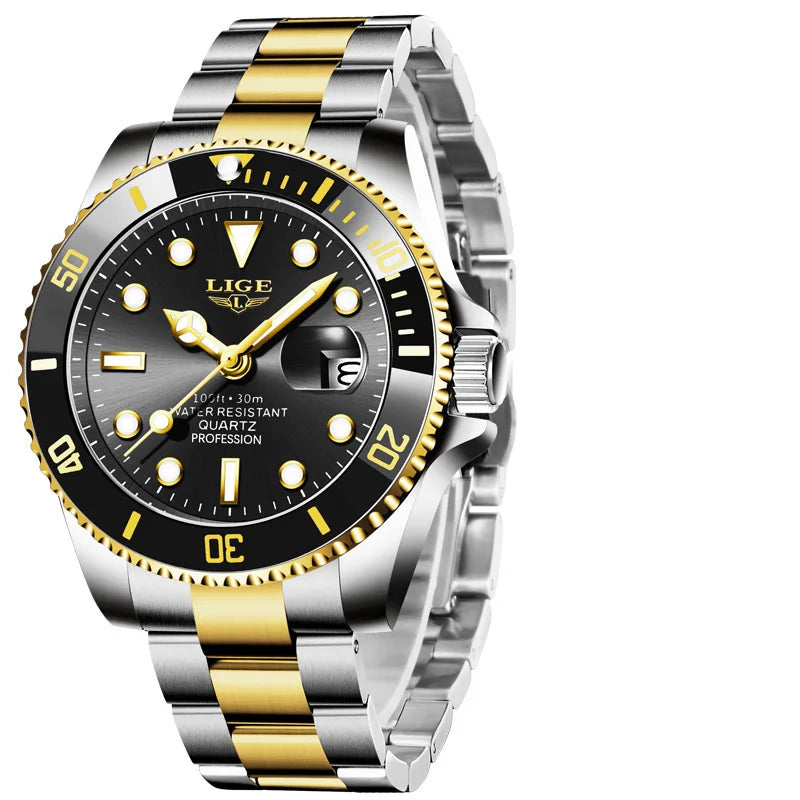 Mens Business Watch Silver