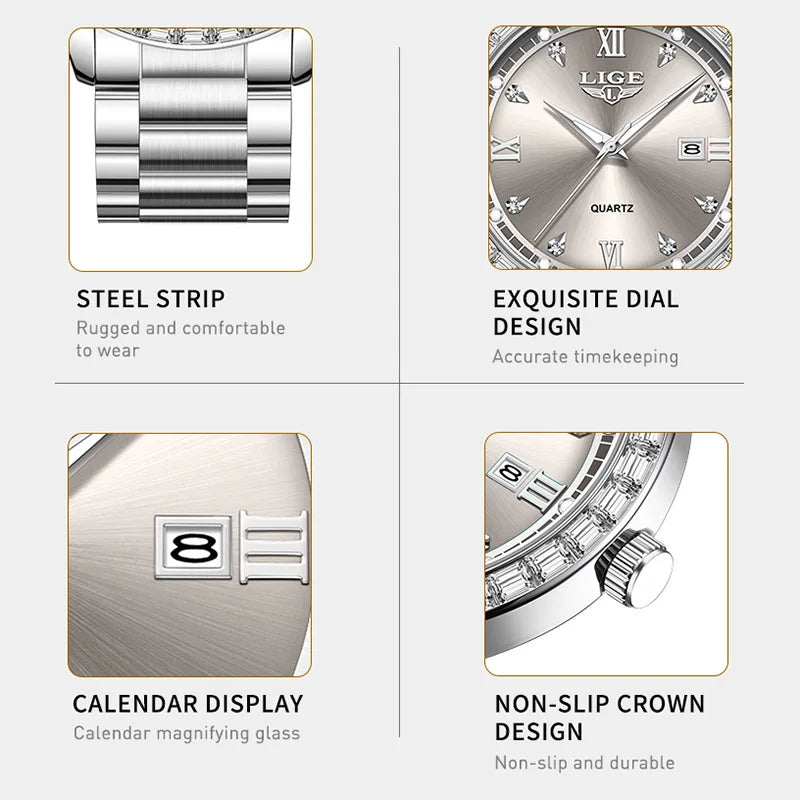 Womens Silver Watch