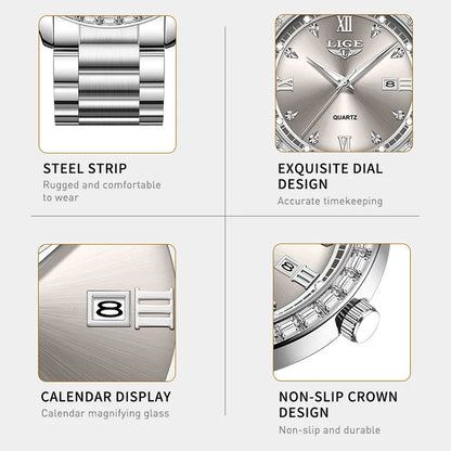 Womens Silver Watch