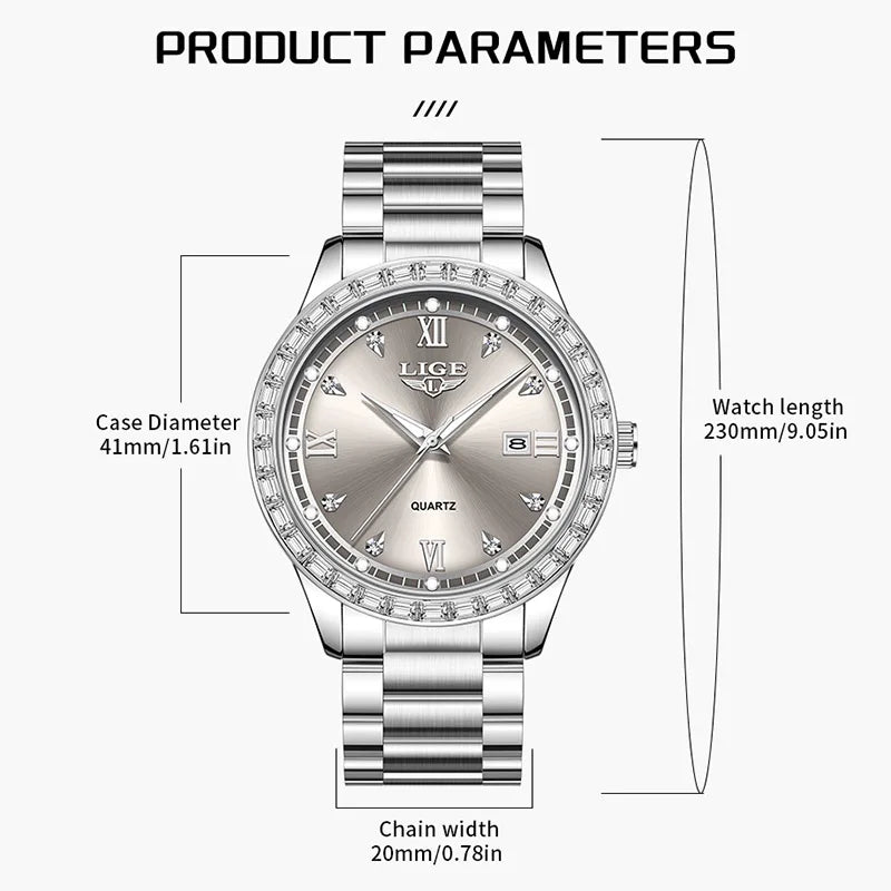 Womens Silver Watch