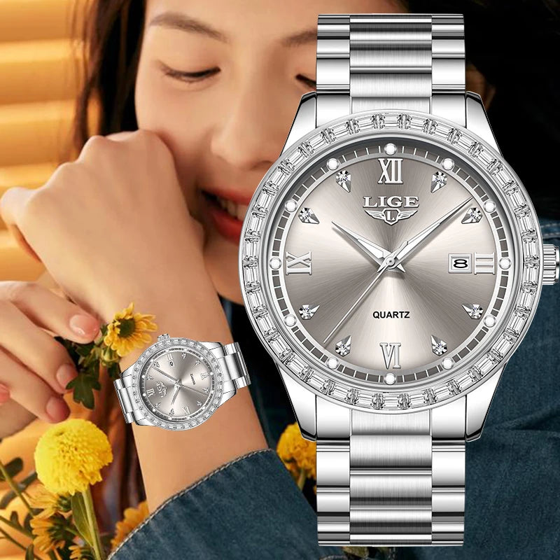 Womens Silver Watch