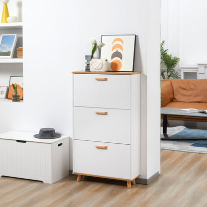 White Shoe Storage Cabinet