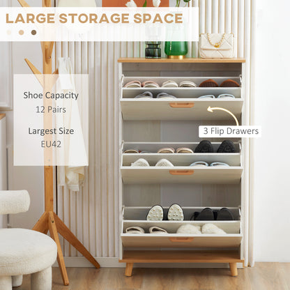 White Shoe Storage Cabinet Rack
