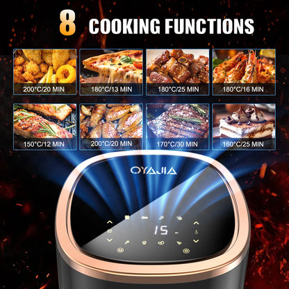 Cooking Functions for Oyajia Air Fryer