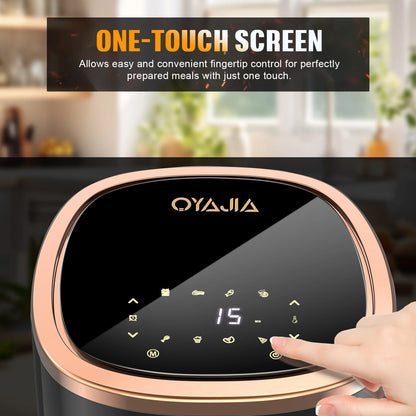 Touch Screen Function for Oyajia Air Fryer