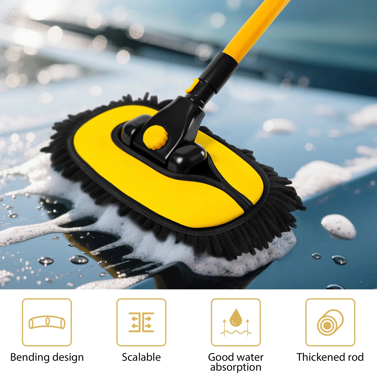 Portable Car Cleaning Brush