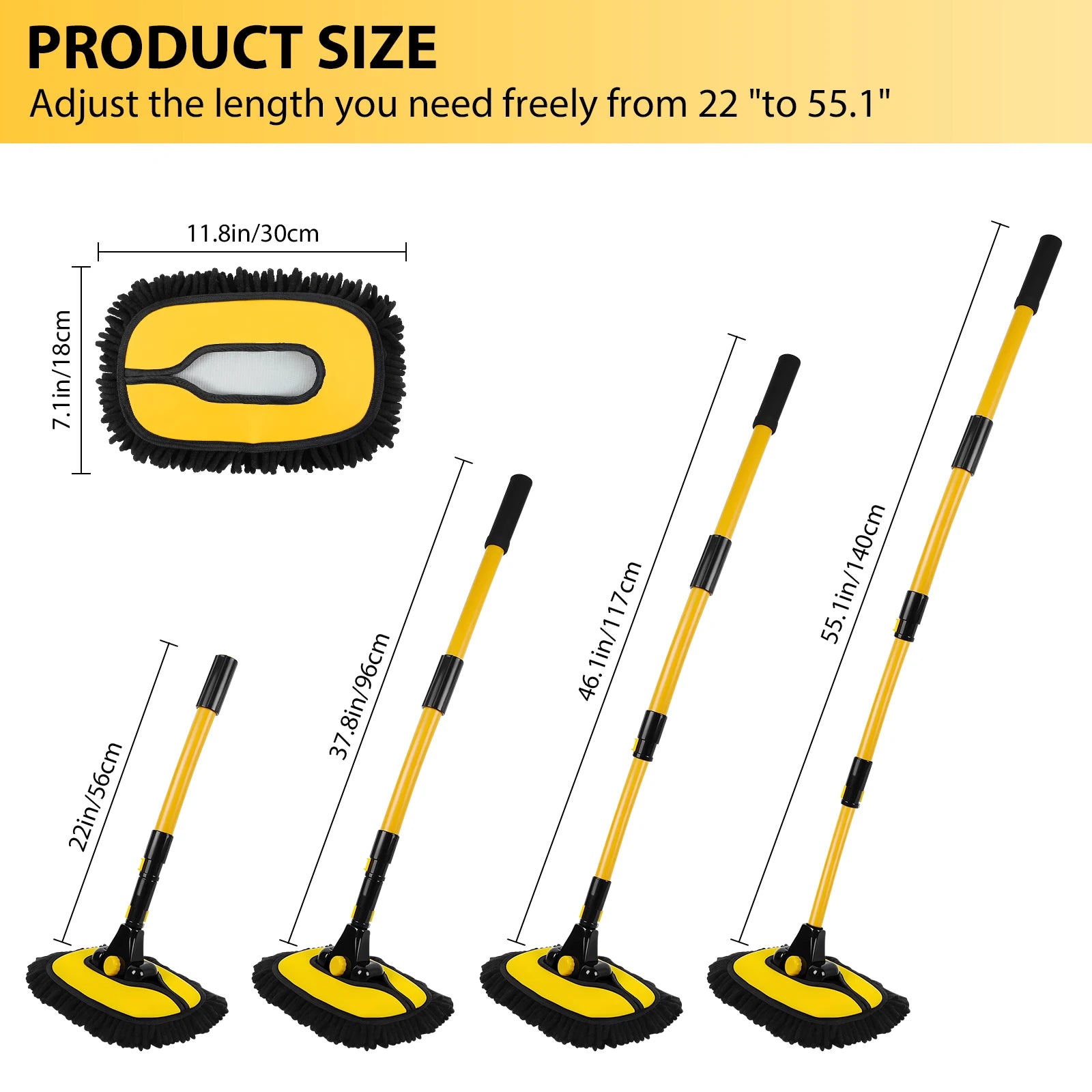 Portable Car Cleaning Brush