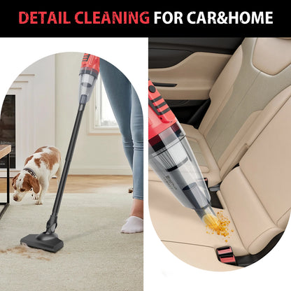 Red Handheld Vacuum Cleaner