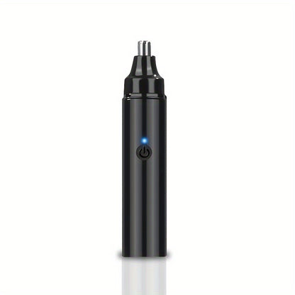 Black electronic device with a power symbol on a white background