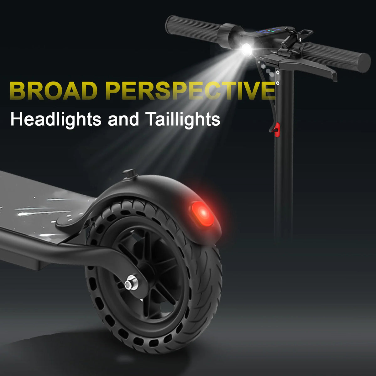 500W Smart Electric Scooter Foldable Adults 31km/h APP LED Display 8.5" Tyres