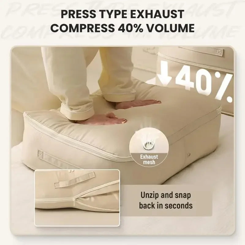 Self Compression Storage Bags