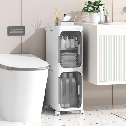 Slim Narrow Home Storage Cabinet