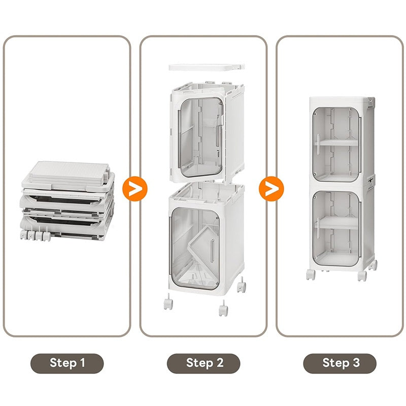Slim Narrow Home Storage Cabinet Instructions