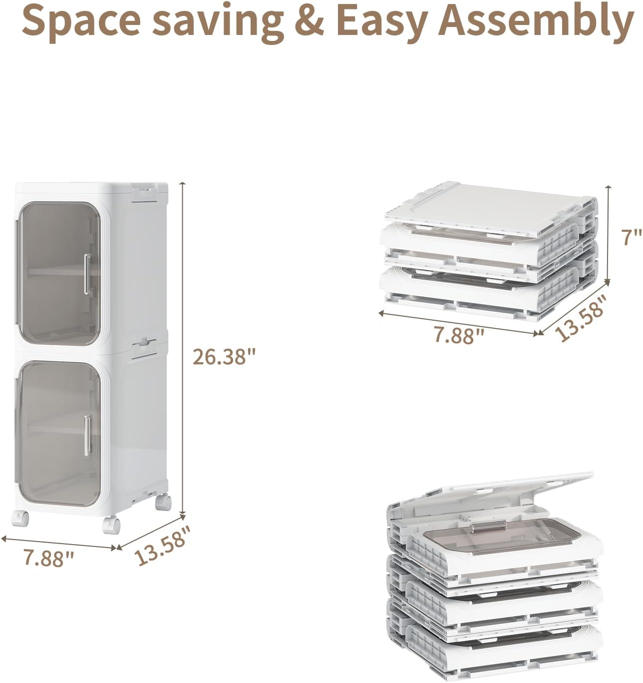 Assembly Instructions for Slim Home Cabinet