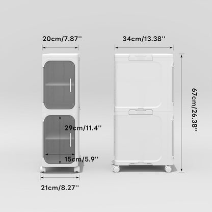 Dimensions of Slim Home Storage Cabinet