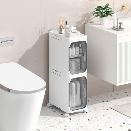 Slim Narrow Home Storage Cabinet