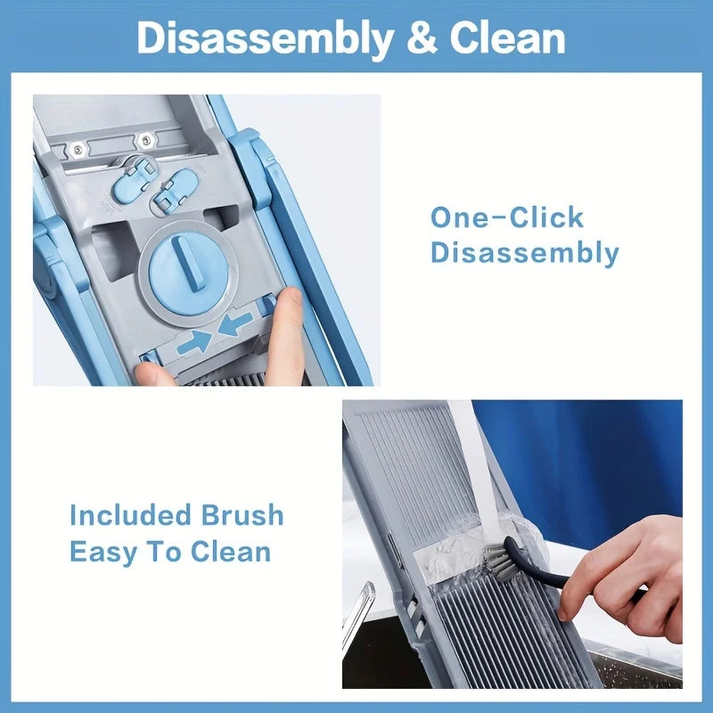 Blue Vegetable Slicer