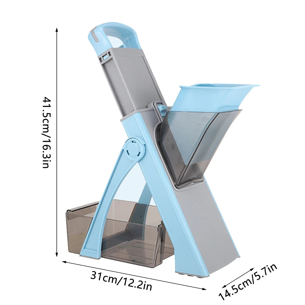 Blue Vegetable Slicer