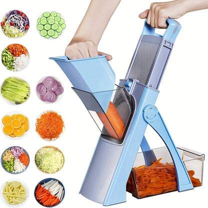 Blue Vegetable Slicer
