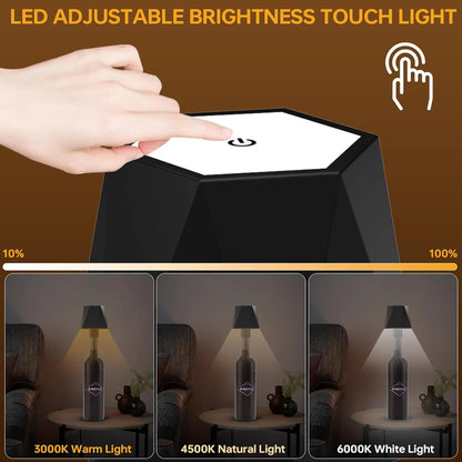 Wireless Bottle Table Lamp