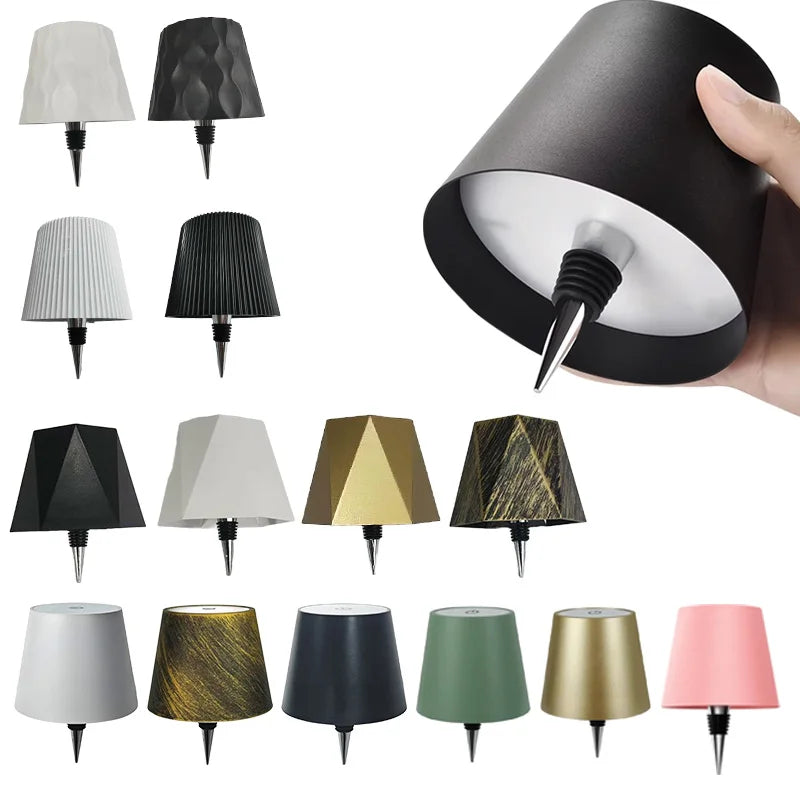 Wireless Bottle Table Lamp