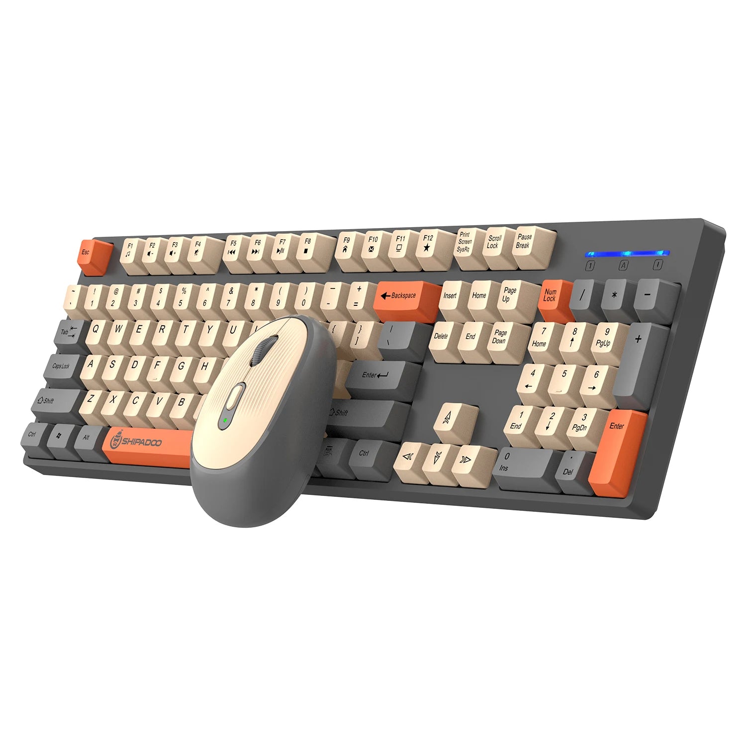 Wireless Keyboard and Mouse Combo Set