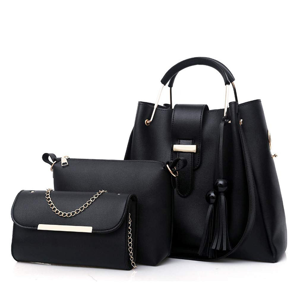 Womens 3 Piece Handbag and Purse Set