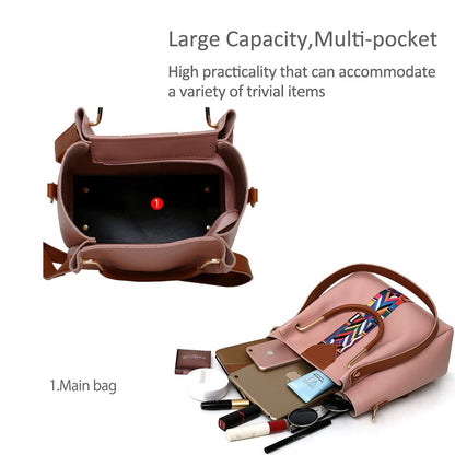 Womens 4 Piece Handbag Set