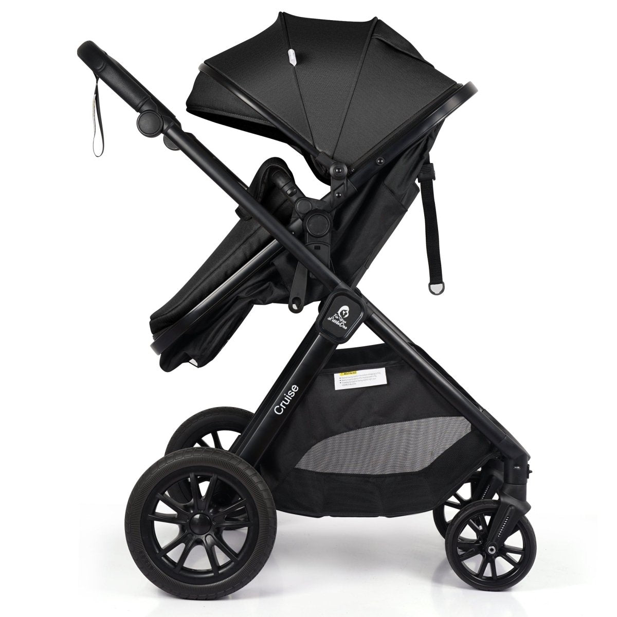 For Your Little One Cruise 3 In 1 Travel System Car Seat ISOFIX Base - Black