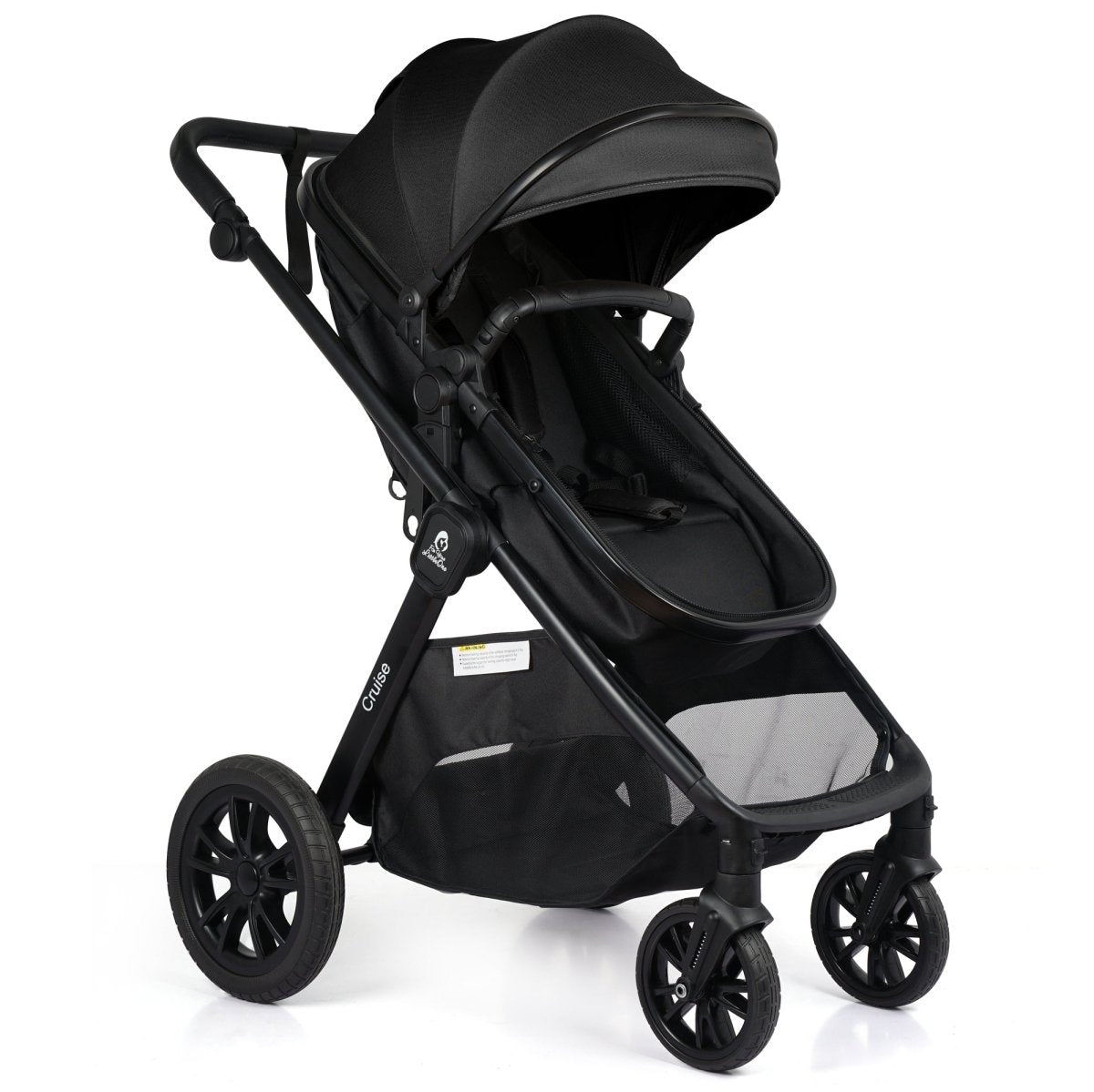 For Your Little One Cruise 3 In 1 Travel System Car Seat ISOFIX Base - Black