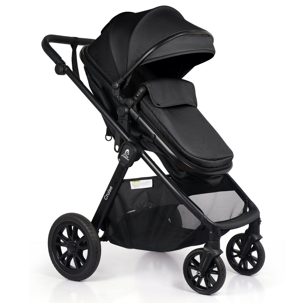 For Your Little One Cruise 3 In 1 Travel System Car Seat ISOFIX Base - Black