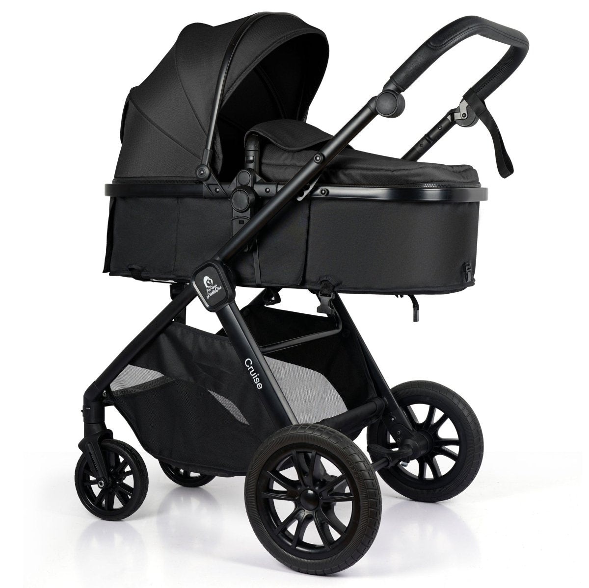 For Your Little One Cruise 3 In 1 Travel System Car Seat ISOFIX Base - Black
