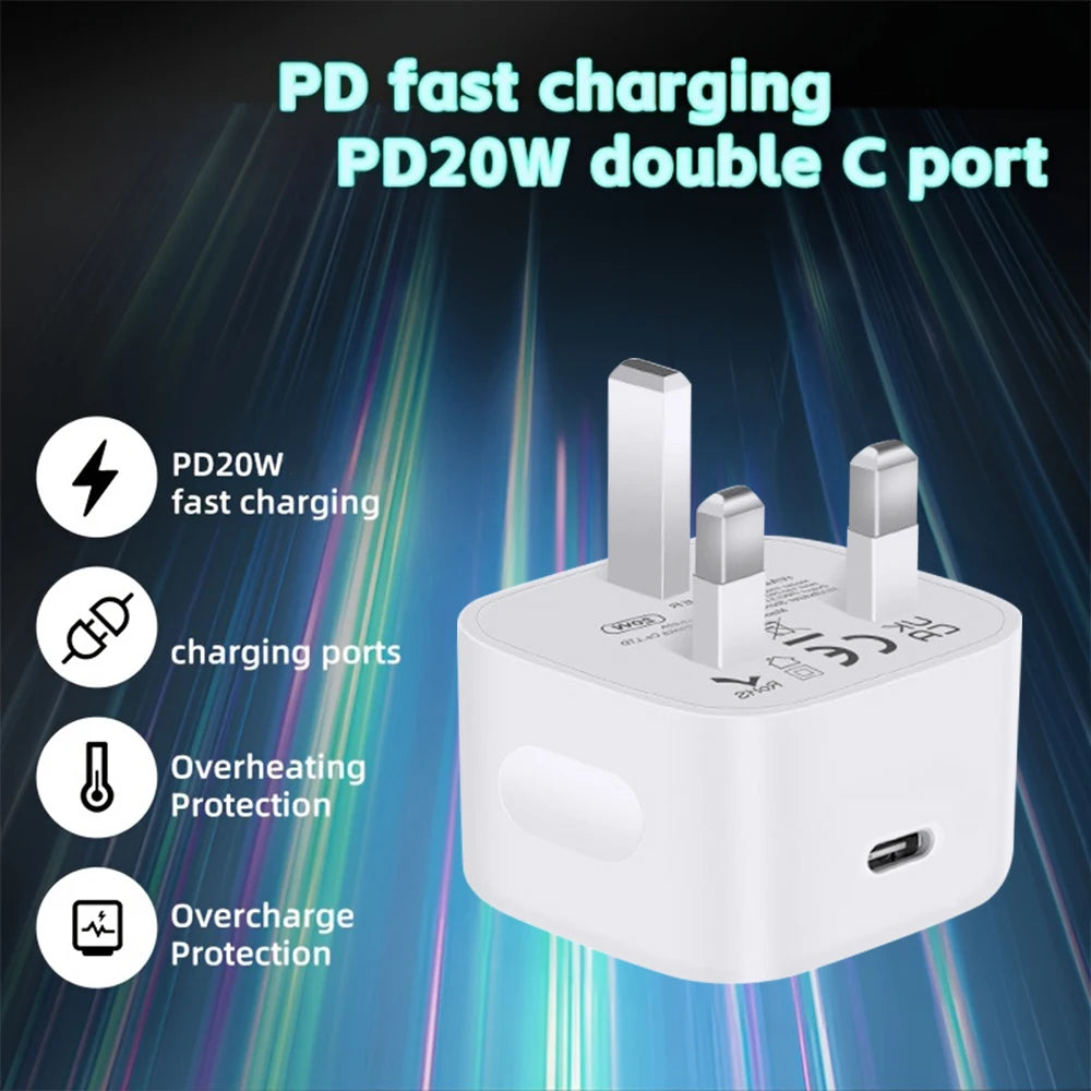 Fast charging iPhone Power Plug